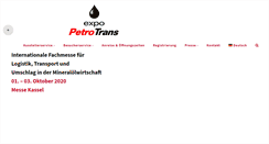 Desktop Screenshot of expopetrotrans.de